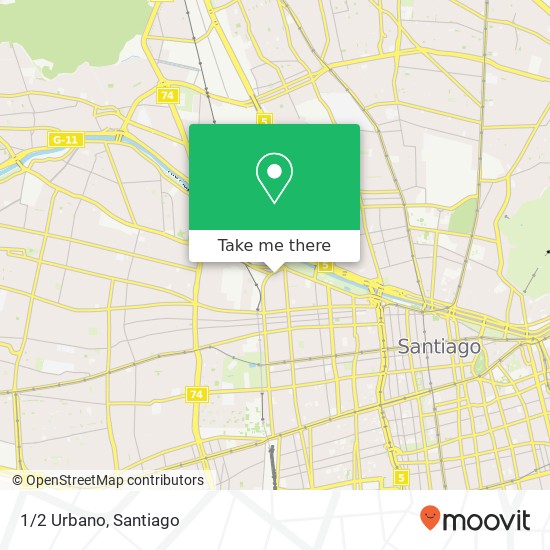 1 / 2 Urbano, 8320000 Balmaceda, Santiago, Región Metropolitana de Santiago map