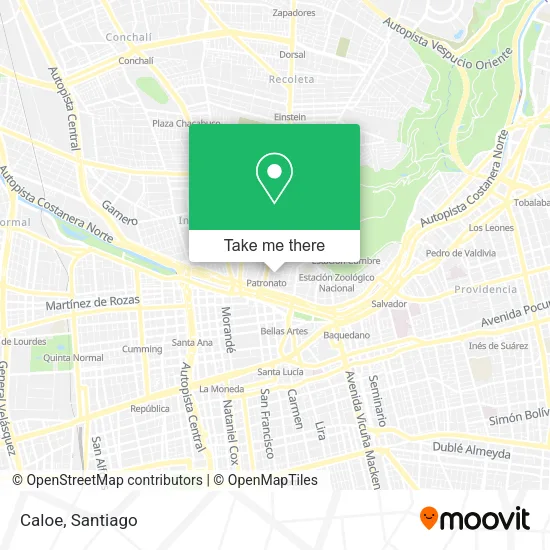 Mapa de Caloe