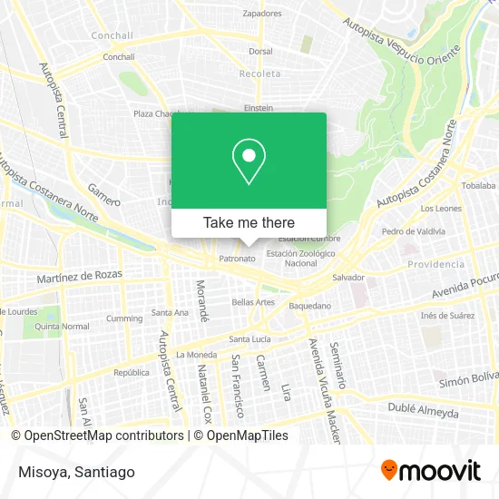Misoya map