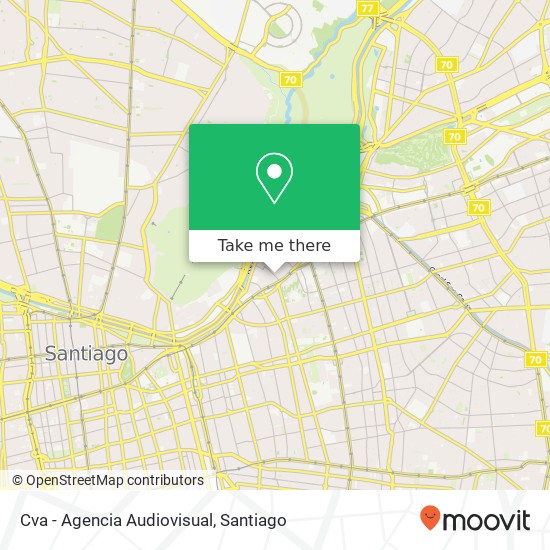 Cva - Agencia Audiovisual map