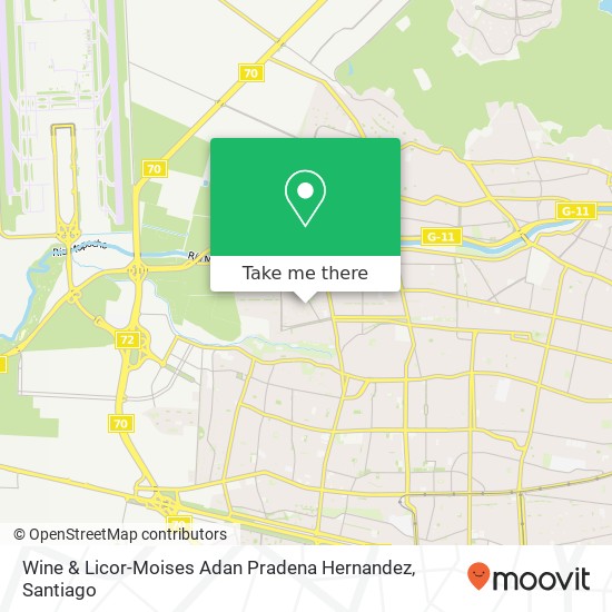 Wine & Licor-Moises Adan Pradena Hernandez map