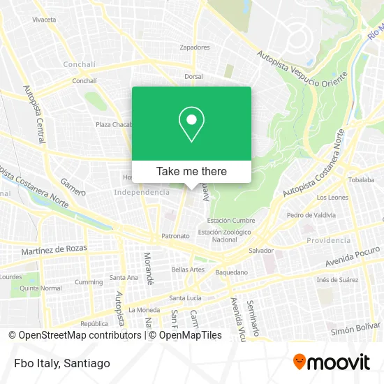Fbo Italy map