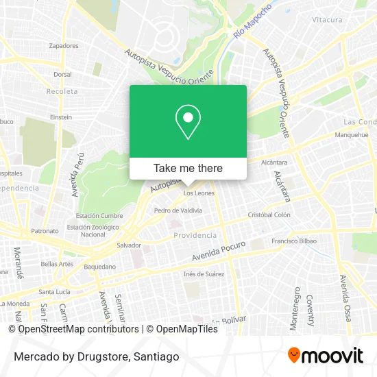 Mercado by Drugstore map