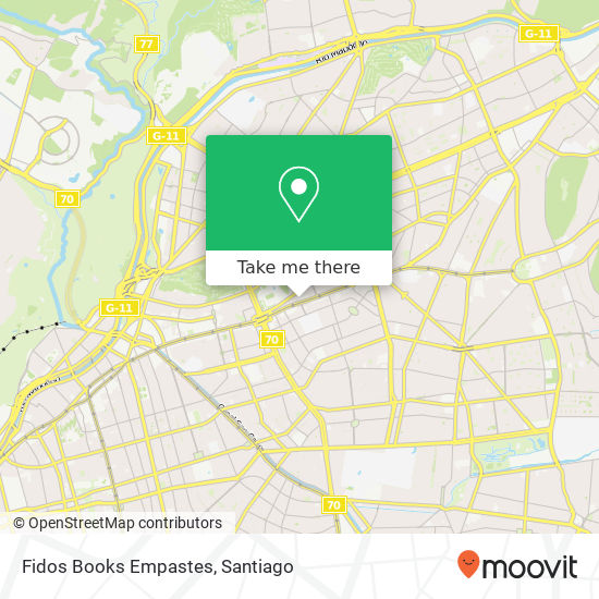 Fidos Books Empastes map