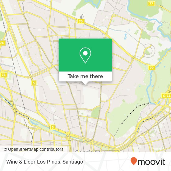 Wine & Licor-Los Pinos map