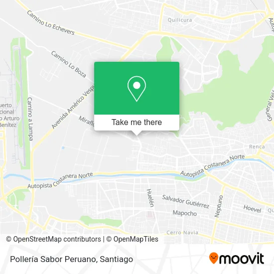 Pollería Sabor Peruano map