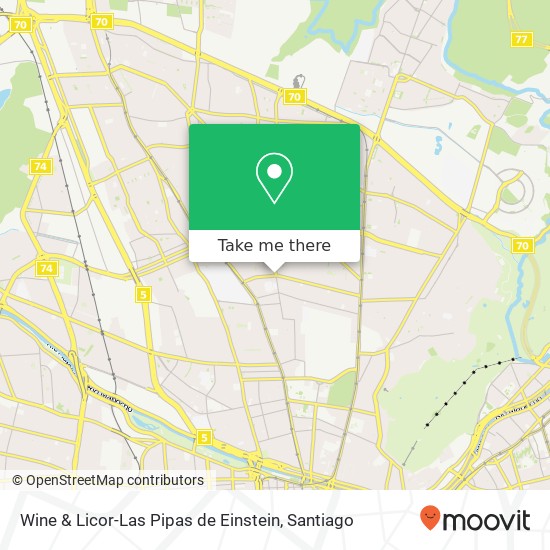 Mapa de Wine & Licor-Las Pipas de Einstein