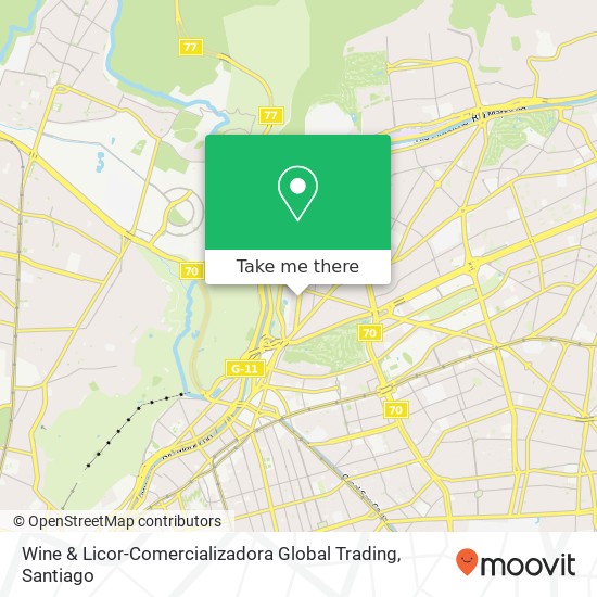 Wine & Licor-Comercializadora Global Trading map