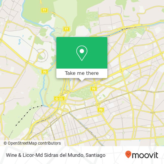 Wine & Licor-Md Sidras del Mundo map