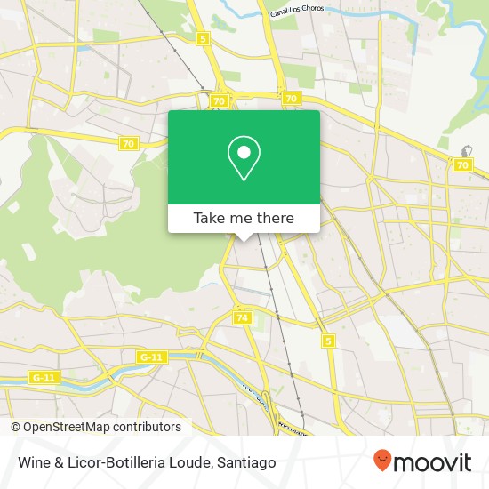 Wine & Licor-Botilleria Loude map