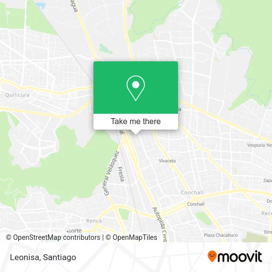 Leonisa map