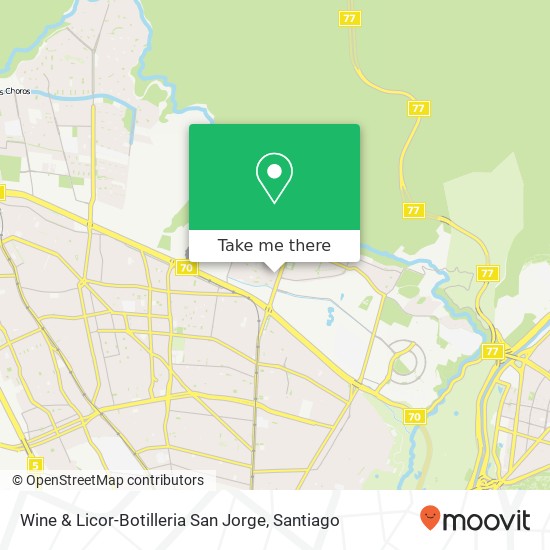 Wine & Licor-Botilleria San Jorge map