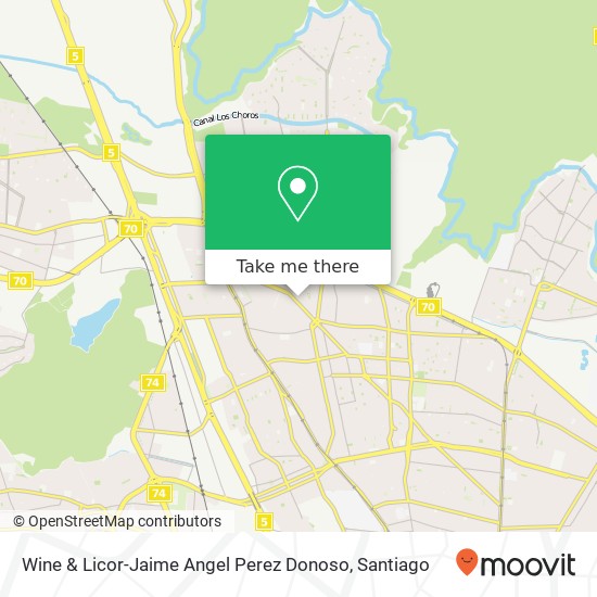 Wine & Licor-Jaime Angel Perez Donoso map