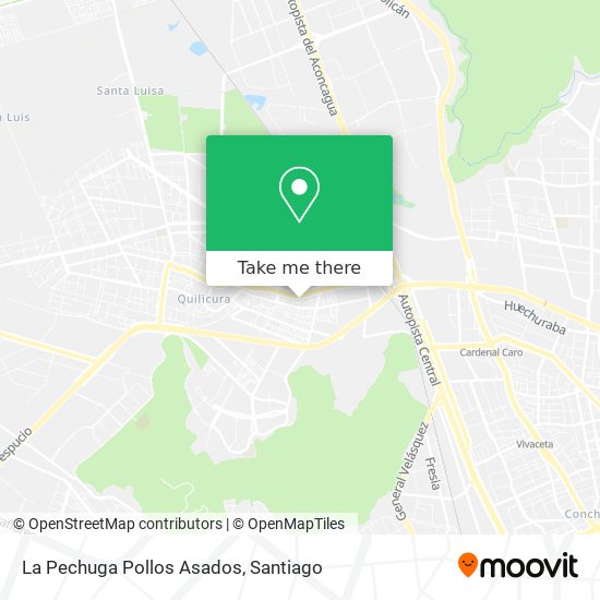 La Pechuga Pollos Asados map