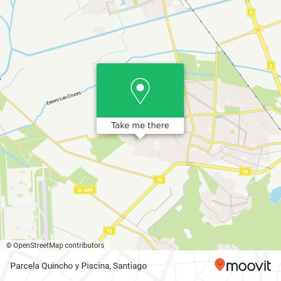 Parcela Quincho y Piscina map