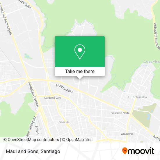 Maui and Sons map