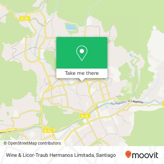 Wine & Licor-Traub Hermanos Limitada map