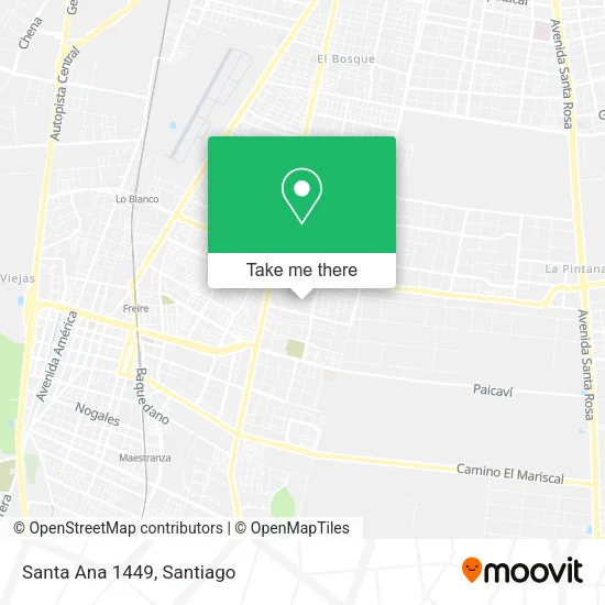 Santa Ana 1449 map