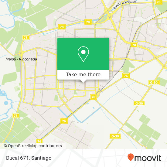Ducal 671 map