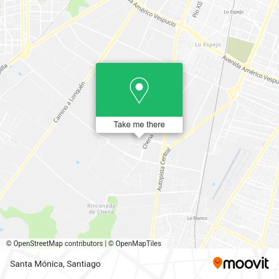 Santa Mónica map