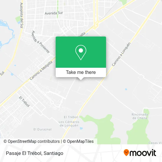 Pasaje El Trébol map