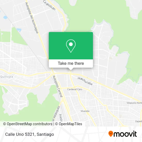 Mapa de Calle Uno 5321