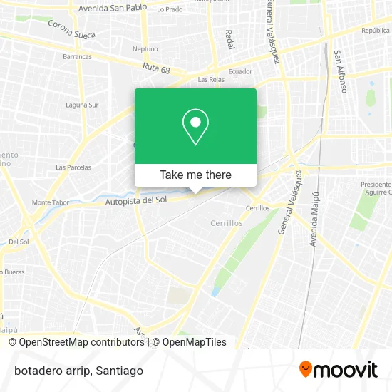 botadero arrip map