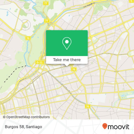 Burgos 58 map