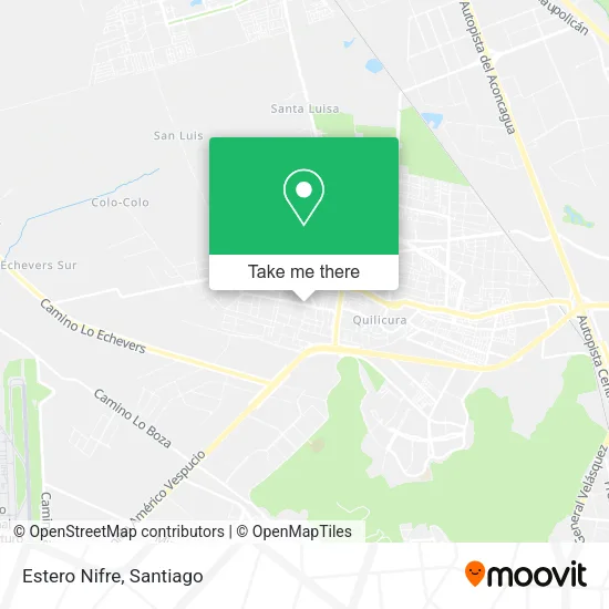 Mapa de Estero Nifre