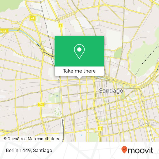 Berlín 1449 map
