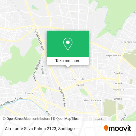 Almirante Silva Palma 2123 map