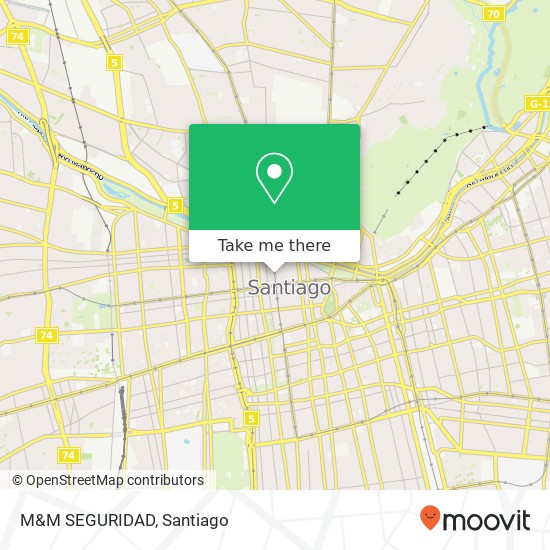 M&M SEGURIDAD map