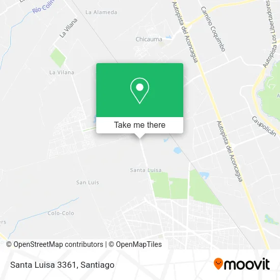 Santa Luisa 3361 map