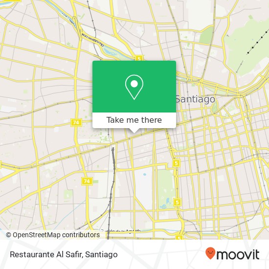 Restaurante Al Safir map