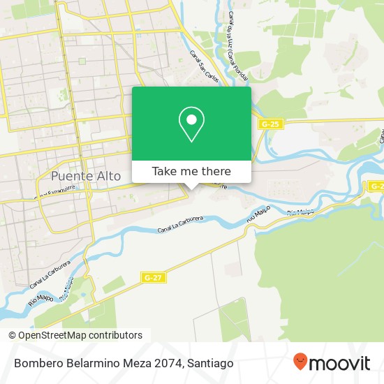 Bombero Belarmino Meza 2074 map