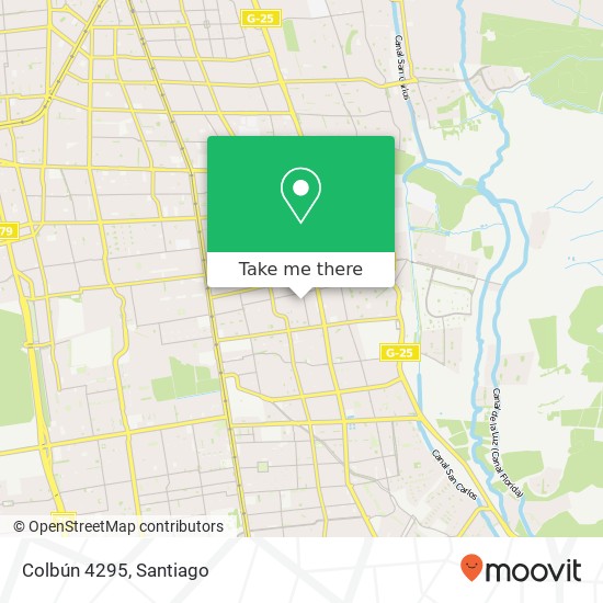 Colbún 4295 map