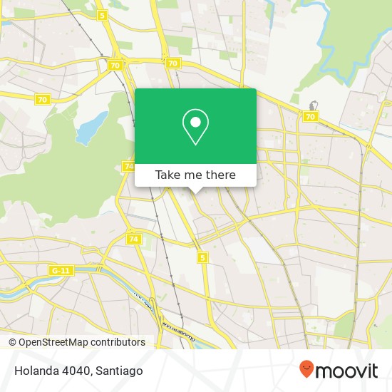 Holanda 4040 map