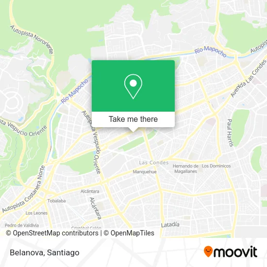 Belanova map