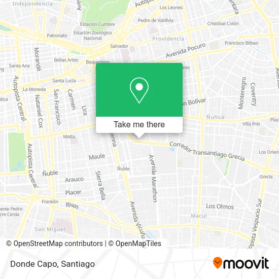 Donde Capo map