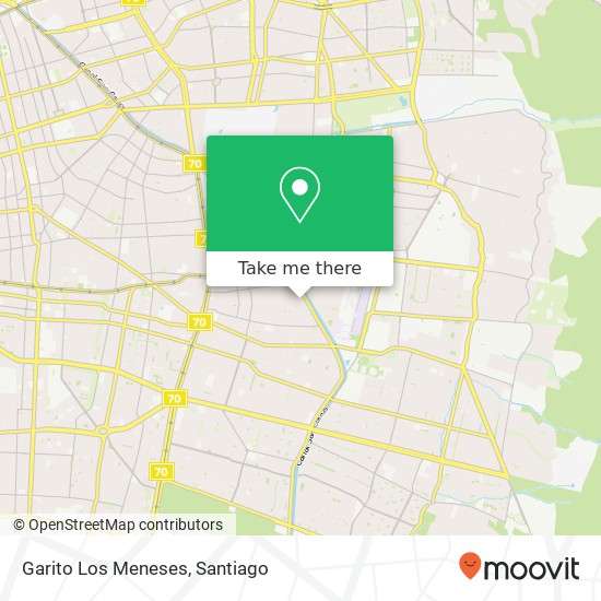 Garito Los Meneses map