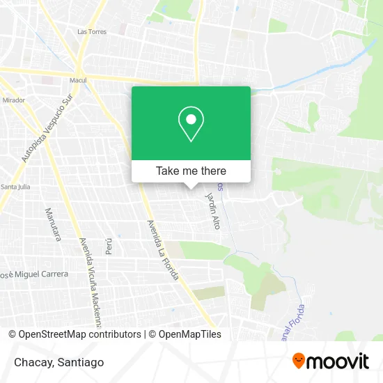 Chacay map