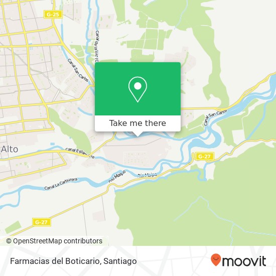 Farmacias del Boticario map