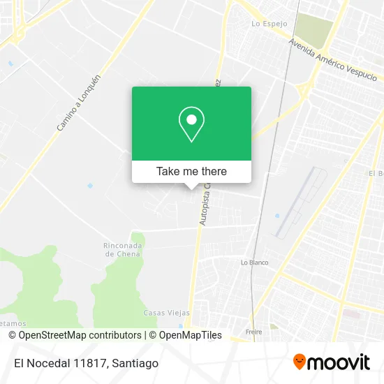 El Nocedal 11817 map