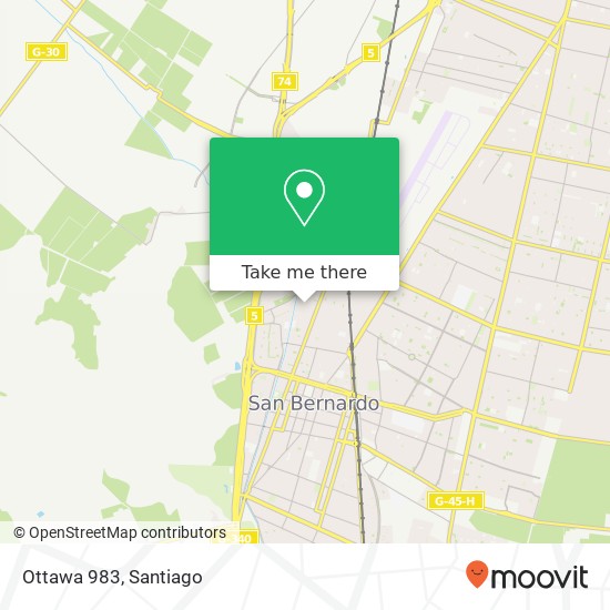 Ottawa 983 map