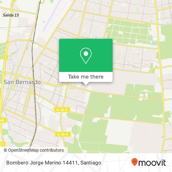 Bombero Jorge Merino 14411 map