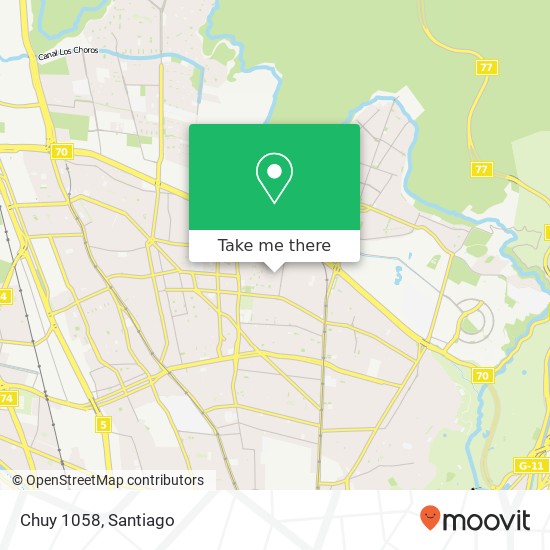 Chuy 1058 map