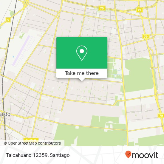 Talcahuano 12359 map
