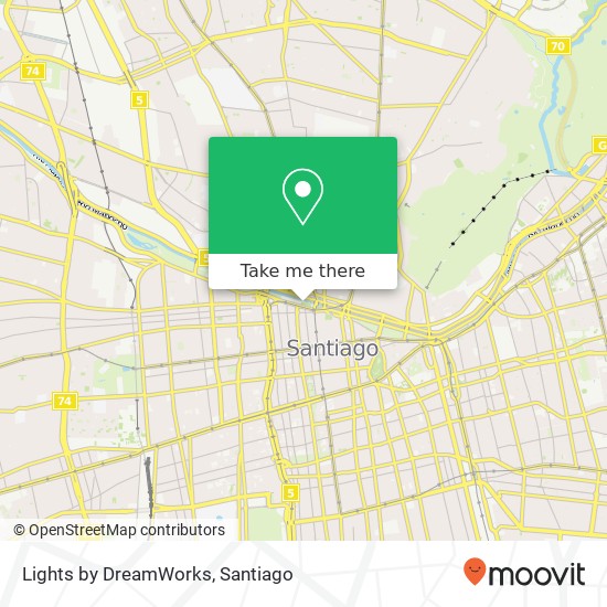 Lights by DreamWorks map