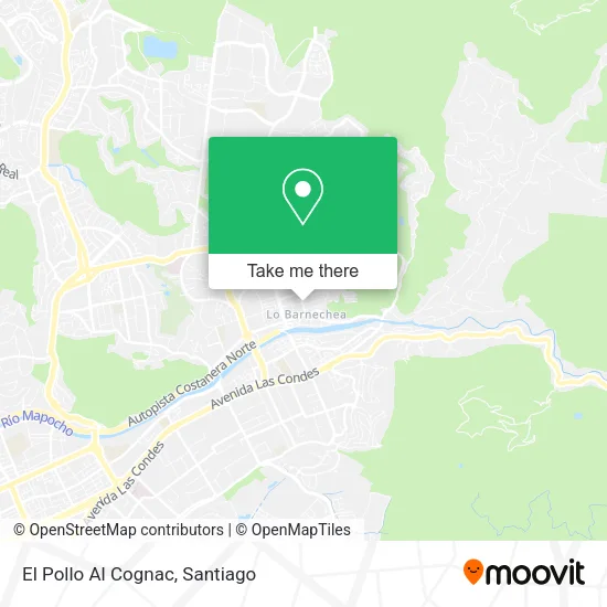El Pollo Al Cognac map