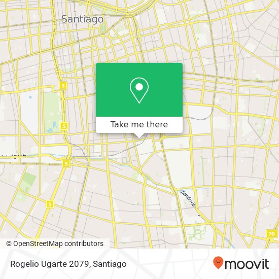 Rogelio Ugarte 2079 map